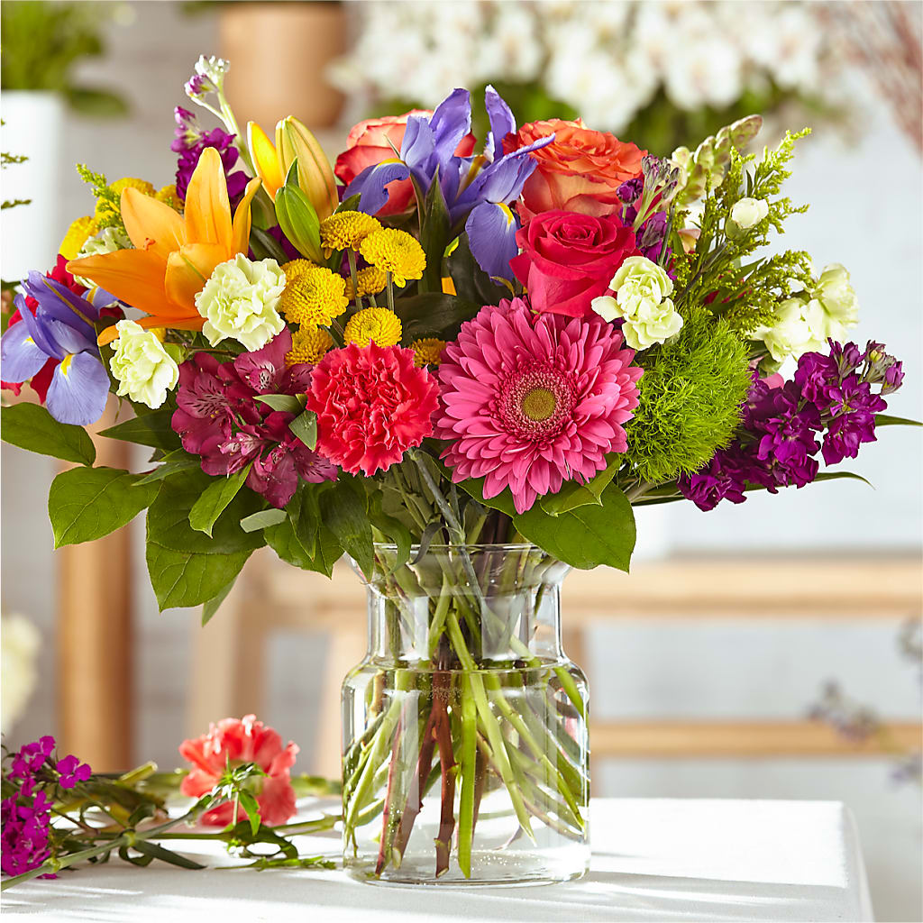 Bold & Bright – A Florist Original – Gerbes, Wichita KS