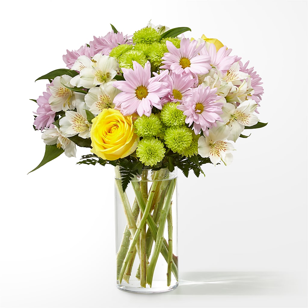 Sweet Spring Delight Bouquet – Gerbes, Wichita KS