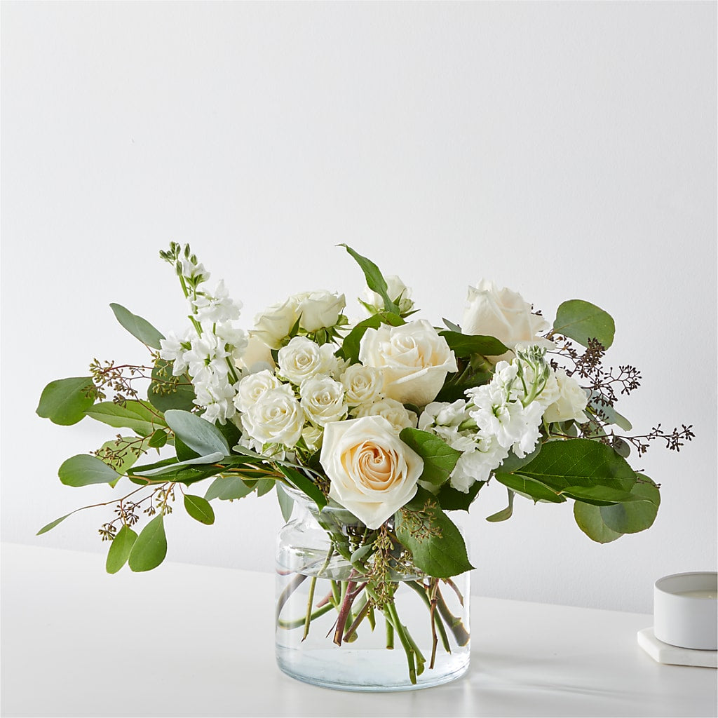 Fresh Linen Bouquet – Gerbes, Wichita KS