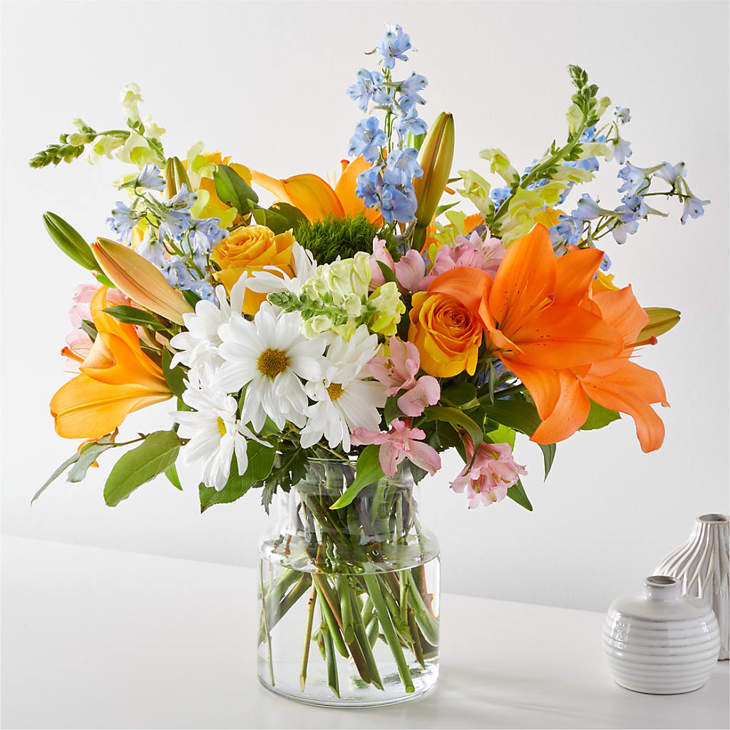 Sun Salutation Bouquet – Gerbes, Wichita KS