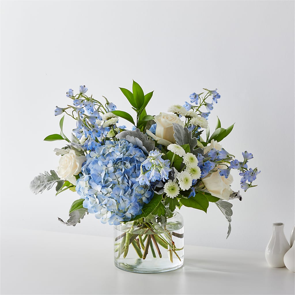 Coastal Blossom Bouquet – Gerbes, Wichita KS