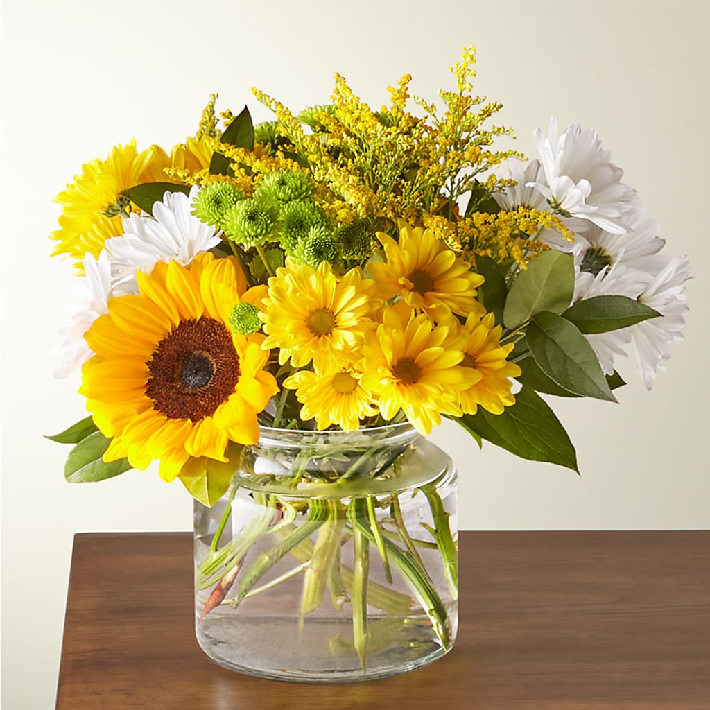 Hello Sunshine Bouquet – Gerbes, Wichita KS