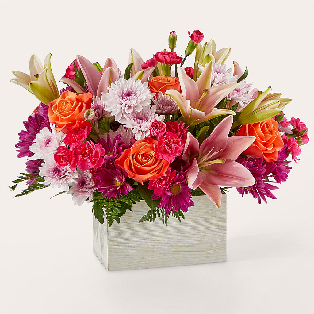 Light of My Life Box Bouquet – Gerbes, Wichita KS