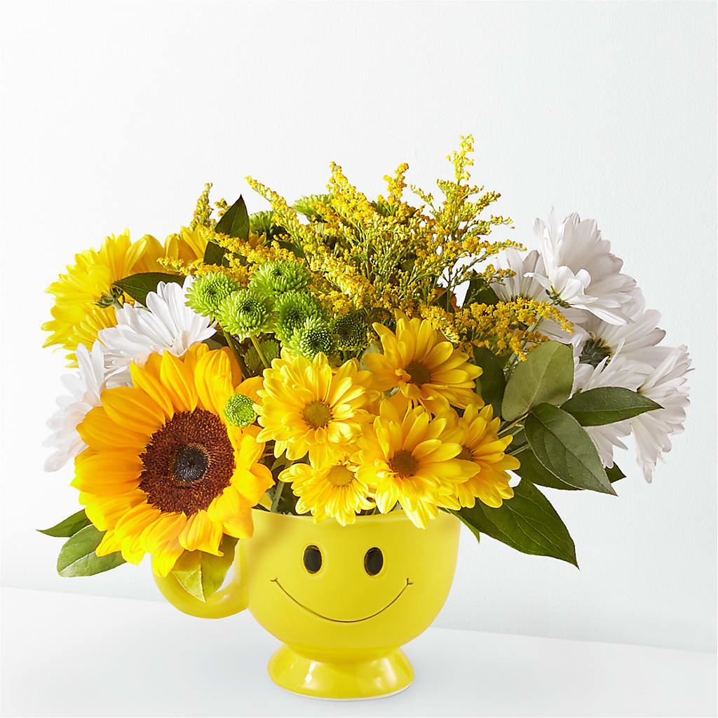 Joyful Smiles Bouquet – Gerbes, Wichita KS