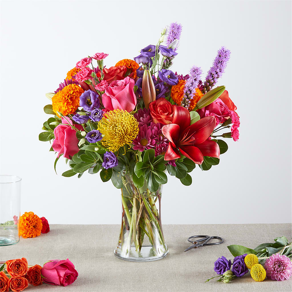 Feast of Color – A Florist Original – Gerbes, Wichita KS
