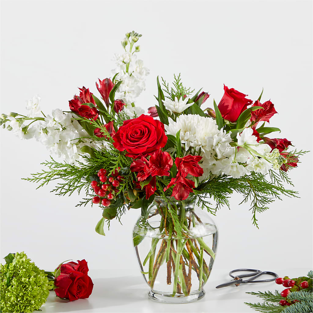 Merry Moment Bouquet – A Florist Original – Gerbes, Wichita KS