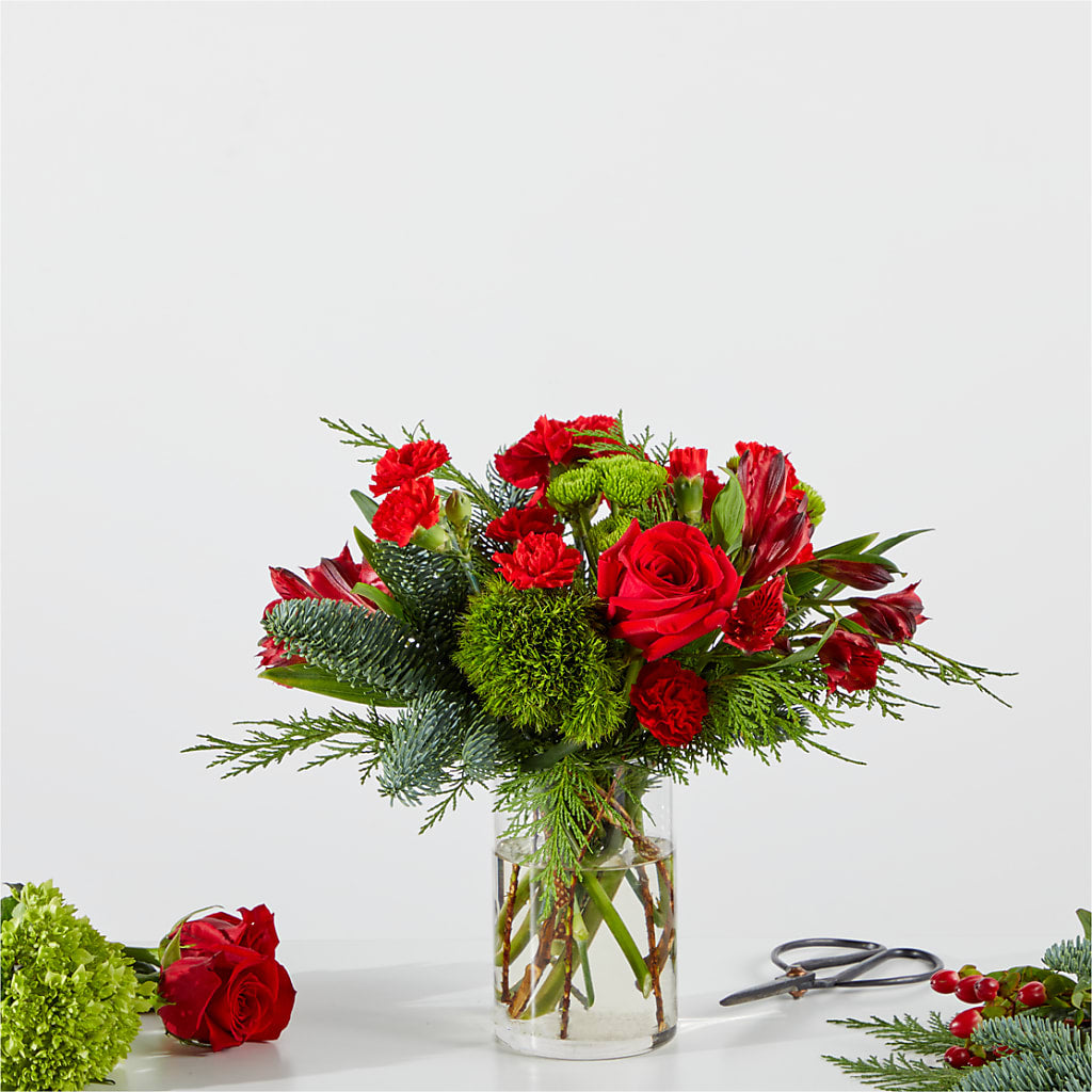 Merry Moment Bouquet – A Florist Original – Gerbes, Wichita KS