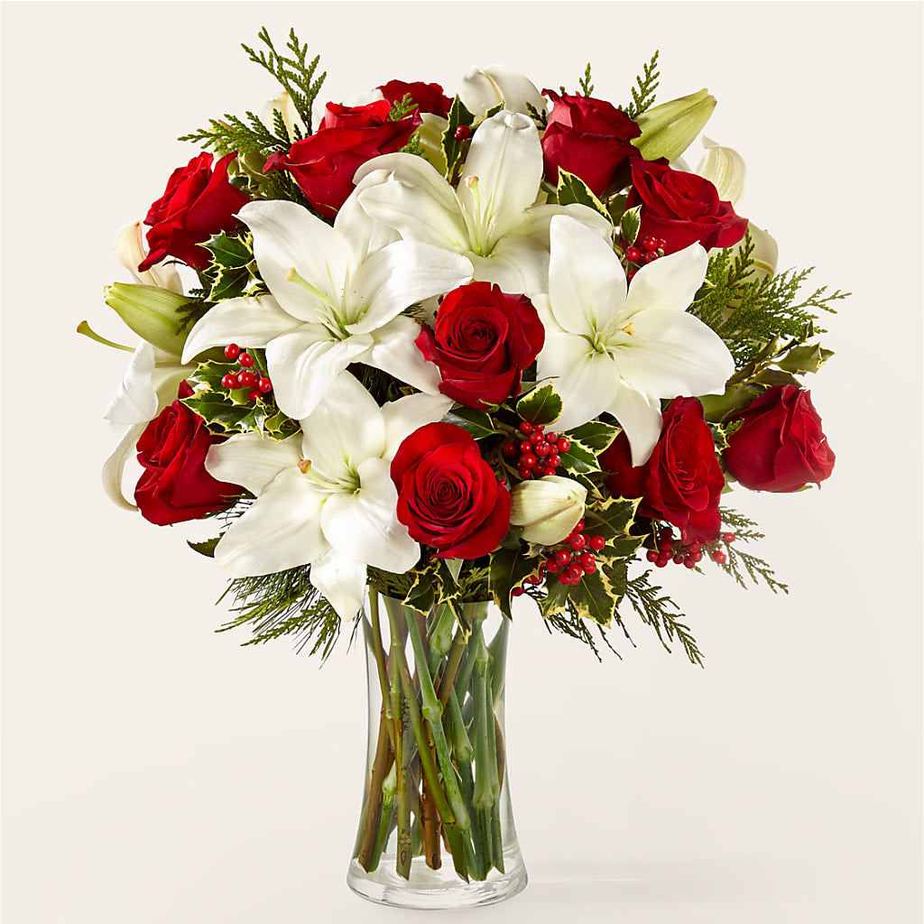 Sparkling Snowflakes Bouquet – Gerbes, Wichita KS