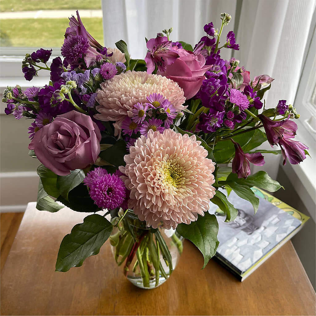 Ultraviolet Bouquet – Gerbes, Wichita KS