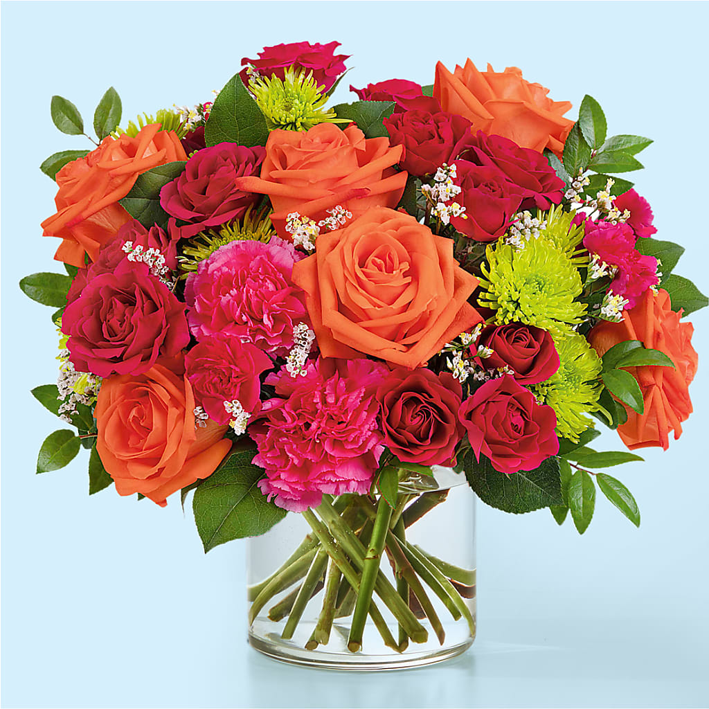 Colorful Carnival Bouquet – Gerbes, Wichita KS