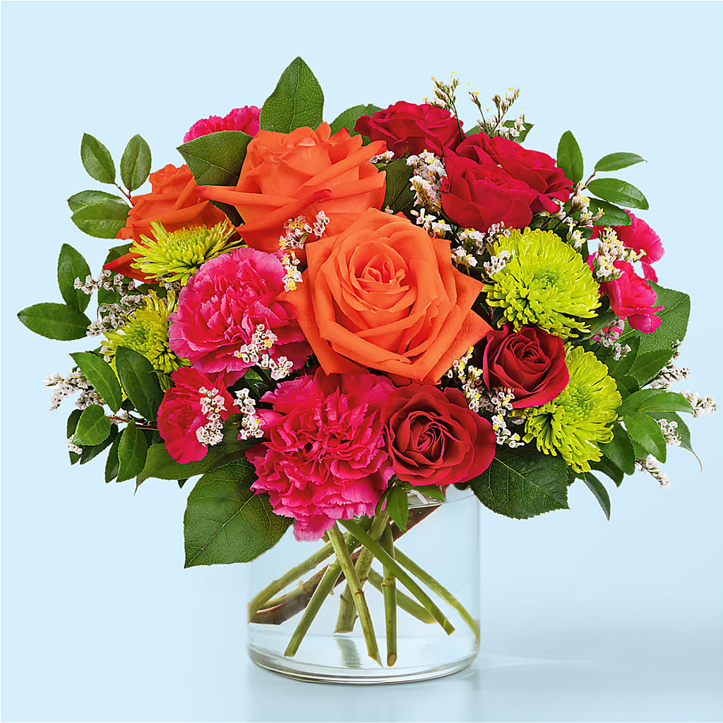 Colorful Carnival Bouquet – Gerbes, Wichita KS