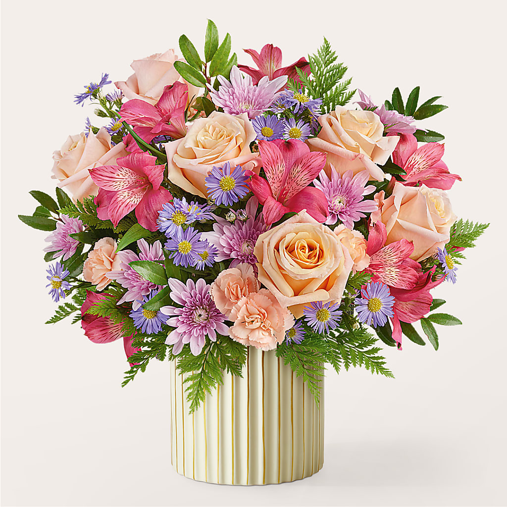 Sunset Serenade Bouquet – Gerbes, Wichita KS