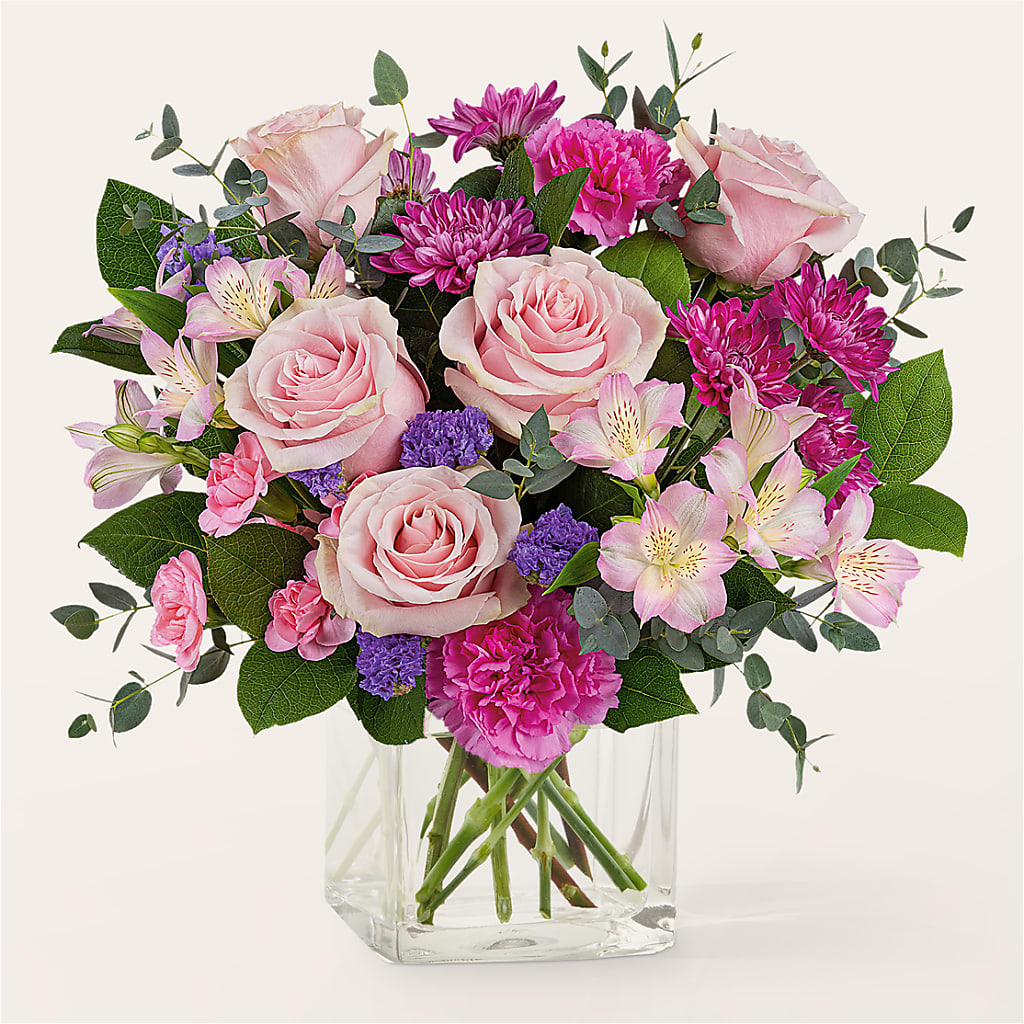 Rosy Radiance Bouquet – Gerbes, Wichita KS