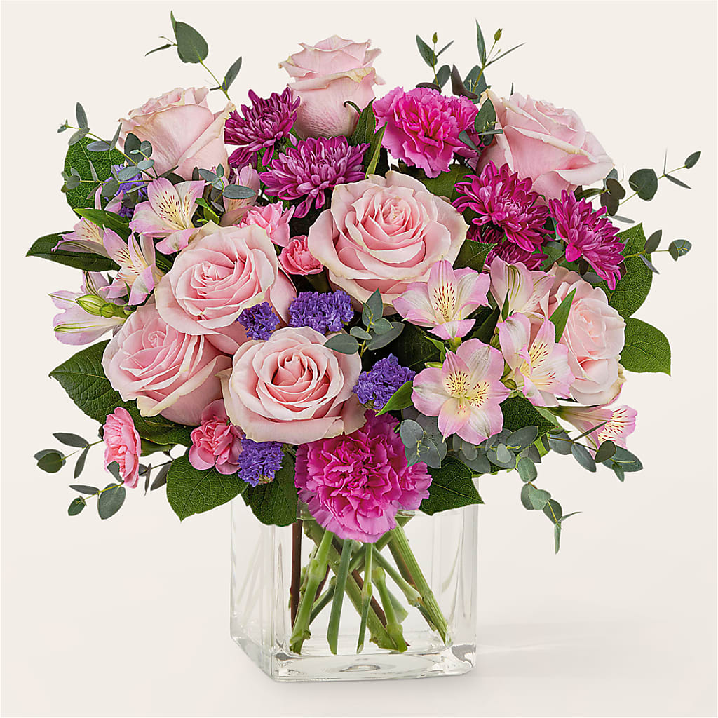 Rosy Radiance Bouquet – Gerbes, Wichita KS