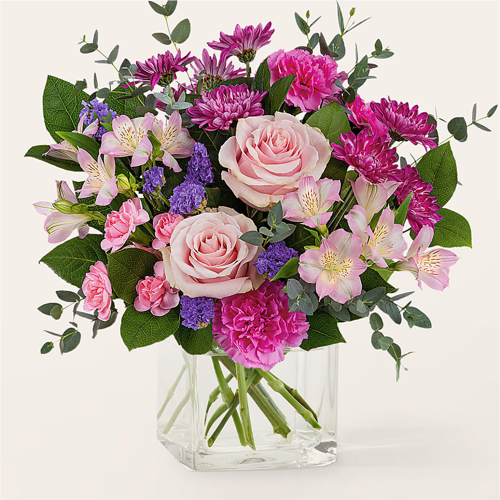 Rosy Radiance Bouquet – Gerbes, Wichita KS