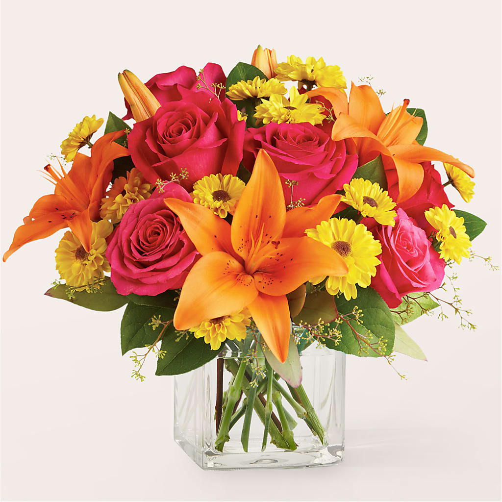 Neon Lights Bouquet – Gerbes, Wichita KS
