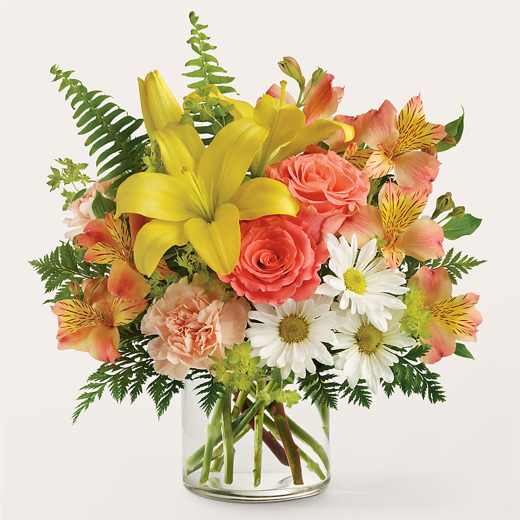 Sunset Strip Bouquet – Gerbes, Wichita KS