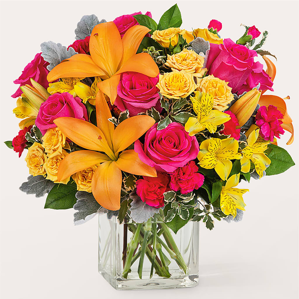 To the Tropics Bouquet – Gerbes, Wichita KS