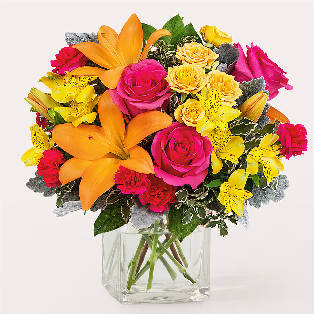 To the Tropics Bouquet – Gerbes, Wichita KS