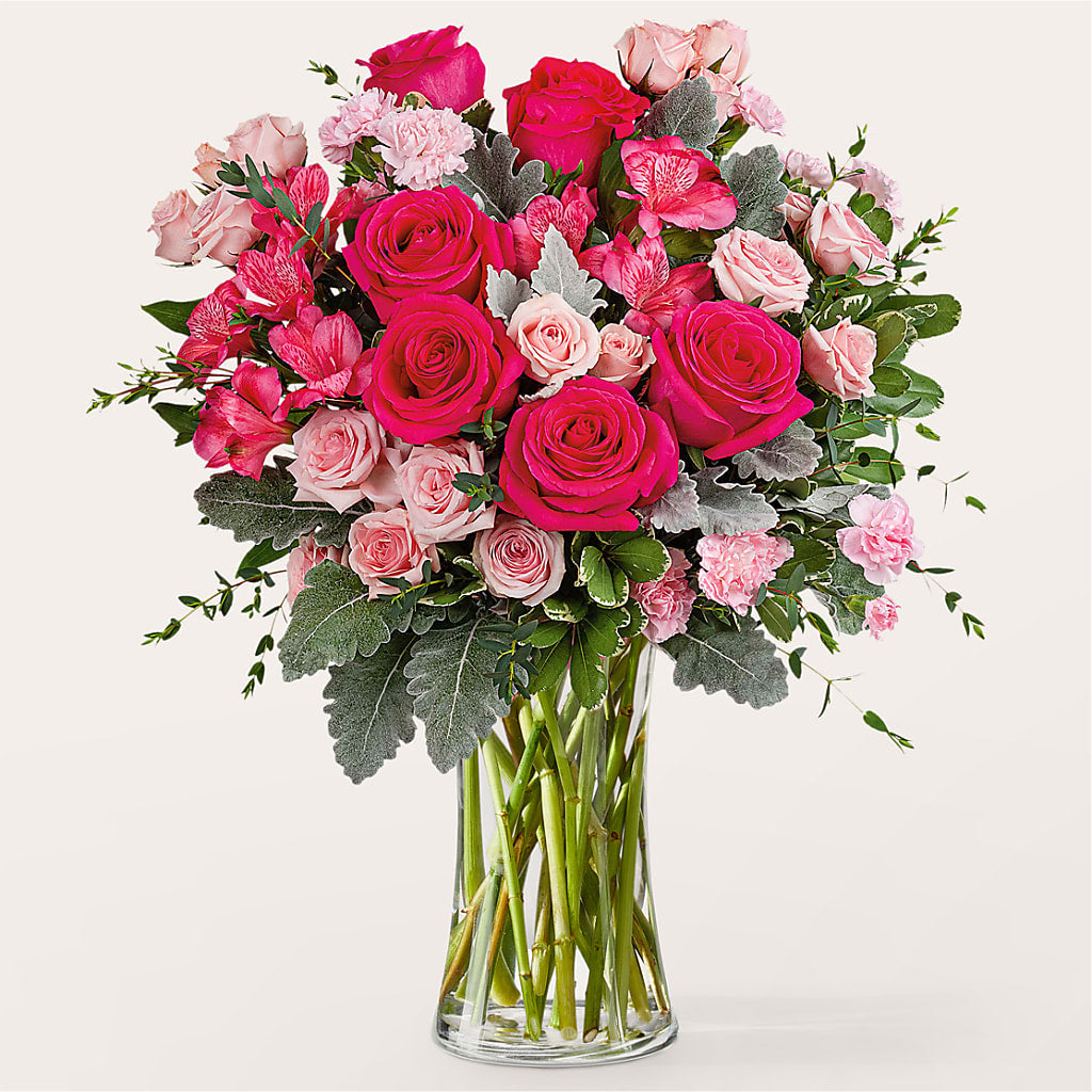 Tickled Pink Bouquet – Gerbes, Wichita KS