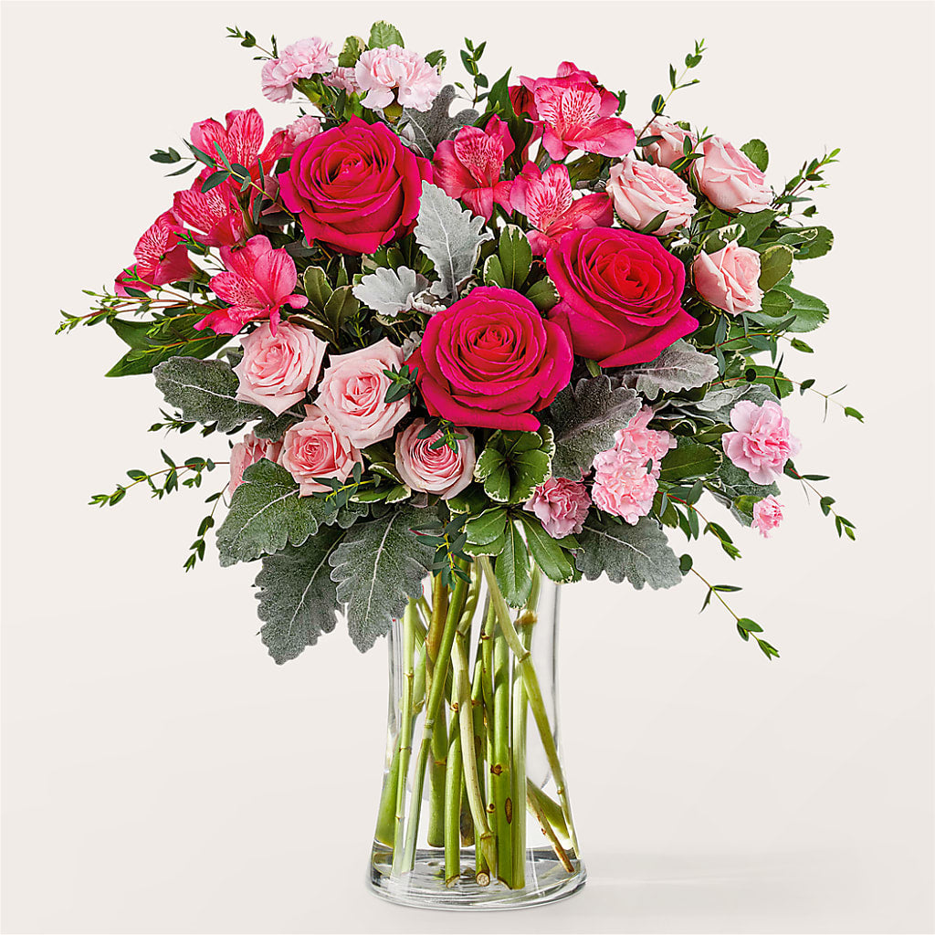 Tickled Pink Bouquet – Gerbes, Wichita KS