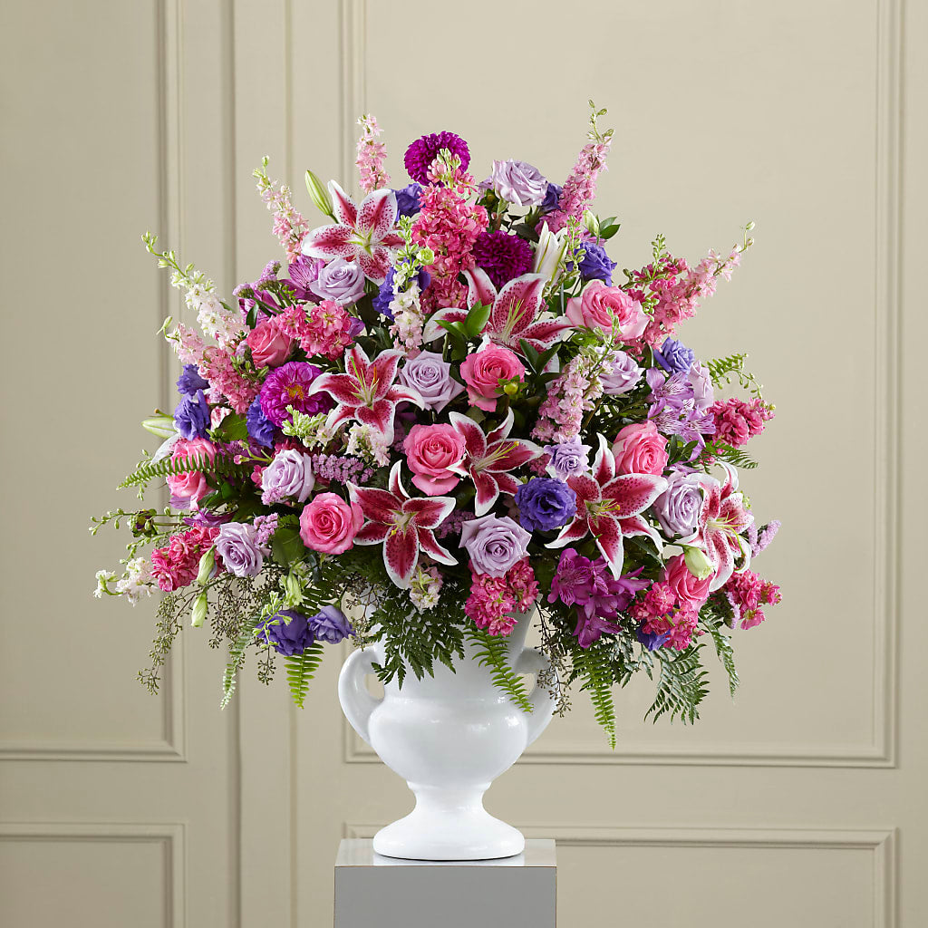 Peaceful Tribute Arrangement – Gerbes, Wichita KS