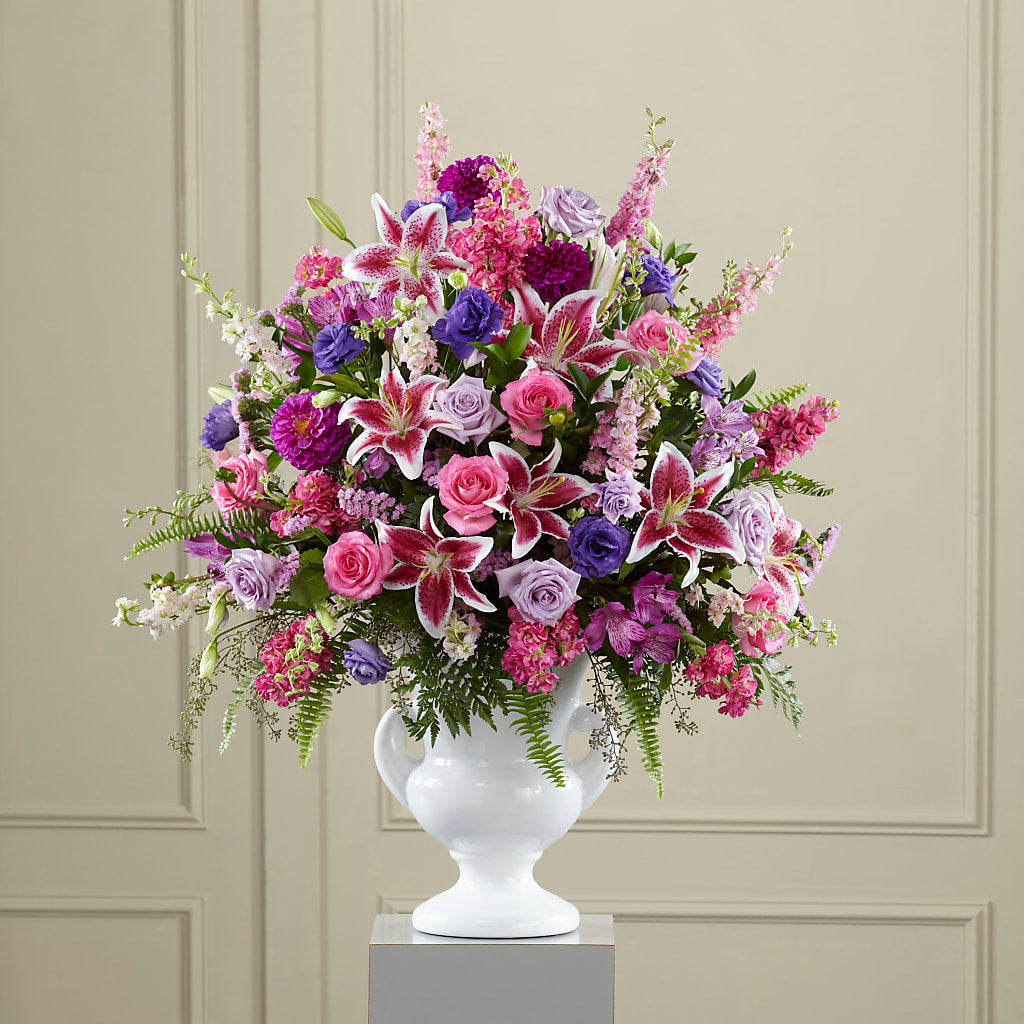 Peaceful Tribute Arrangement – Gerbes, Wichita KS