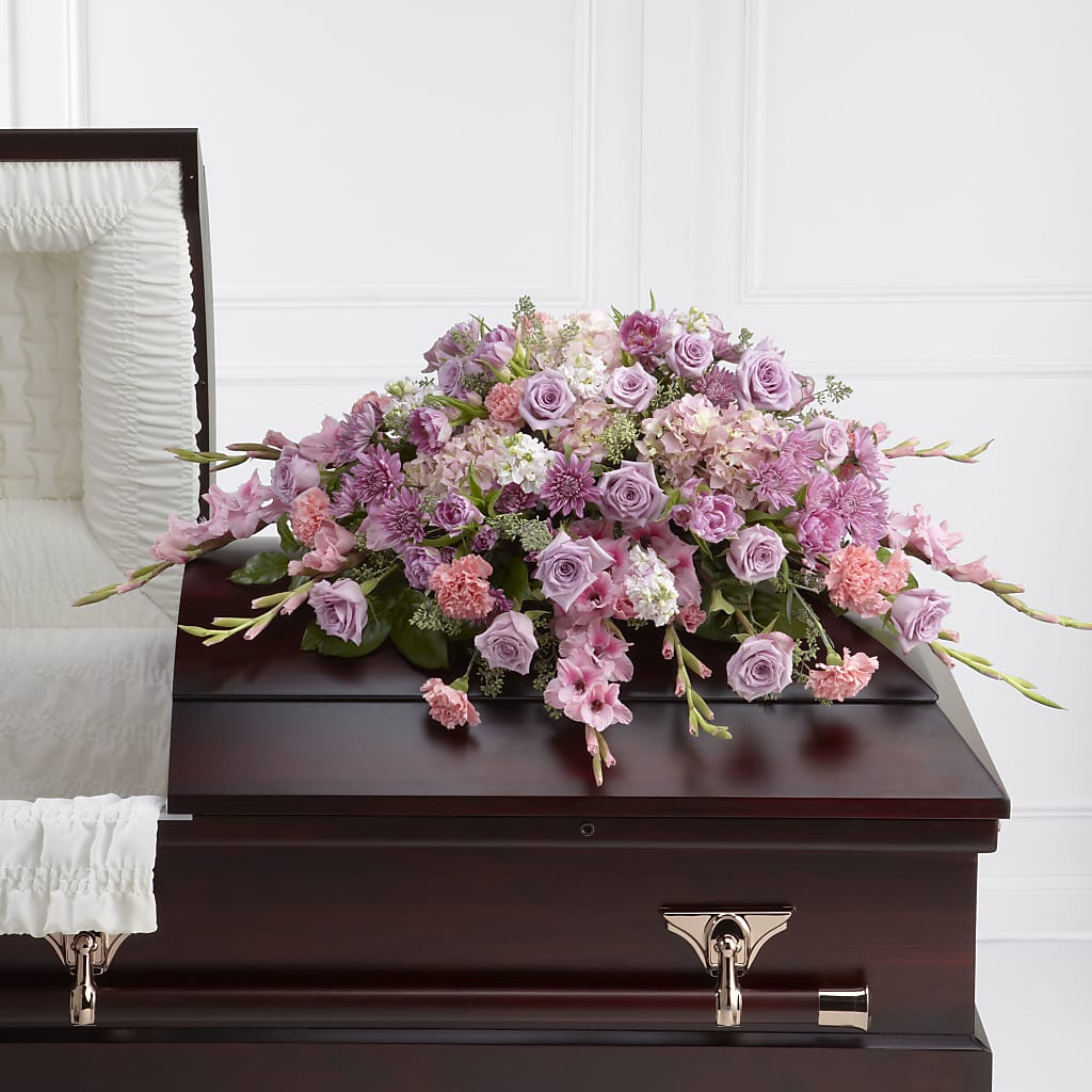 Immorata Casket Spray – Gerbes, Wichita KS