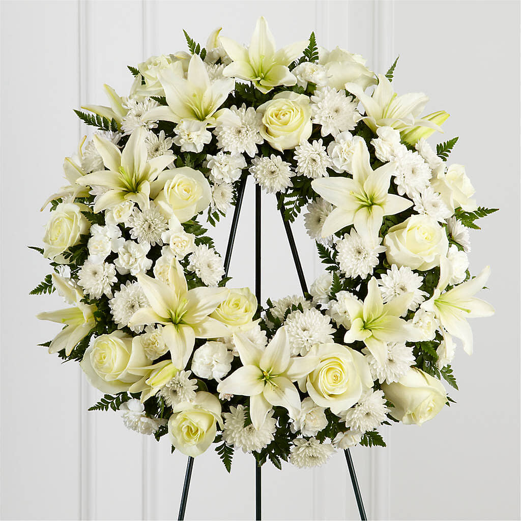 Treasured Tribute Wreath – Gerbes, Wichita KS