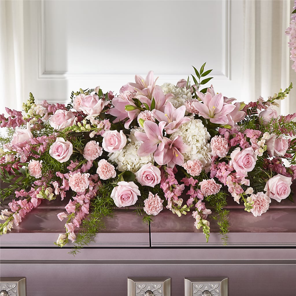 Life & Remembrance Casket Spray – Gerbes, Wichita KS