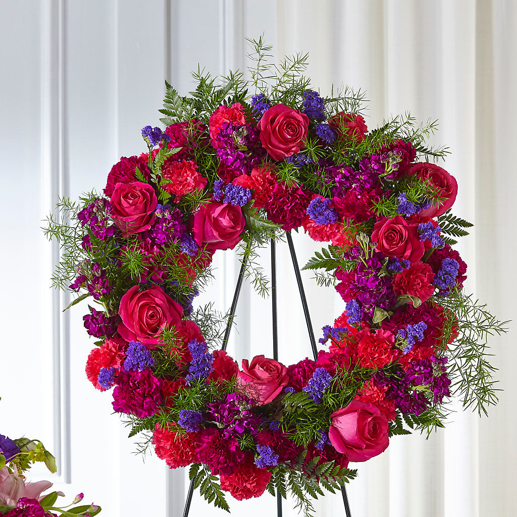 Calming Colors Wreath – Gerbes, Wichita KS