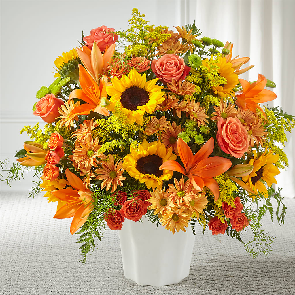 Harvest Thoughts Floor Basket – Gerbes, Wichita KS