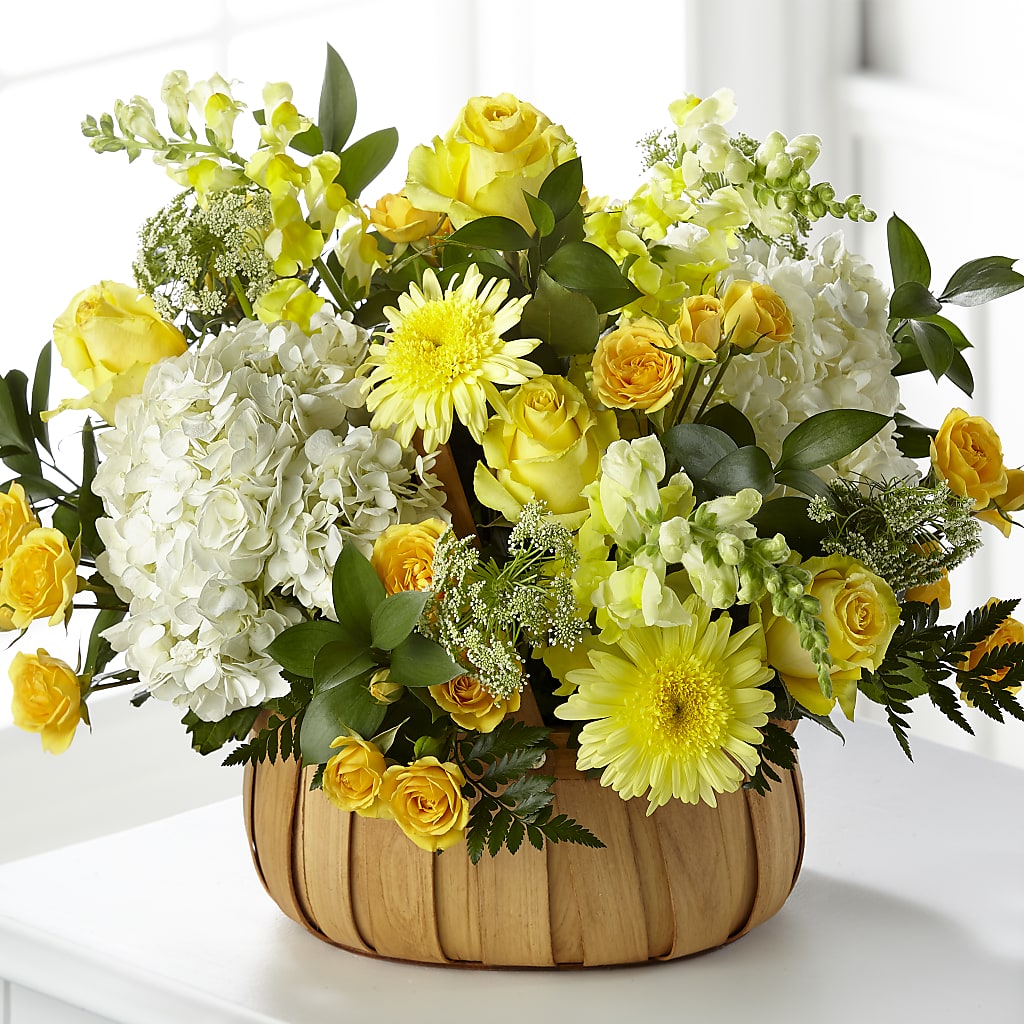 Rustic Remembrance Basket – Gerbes, Wichita KS