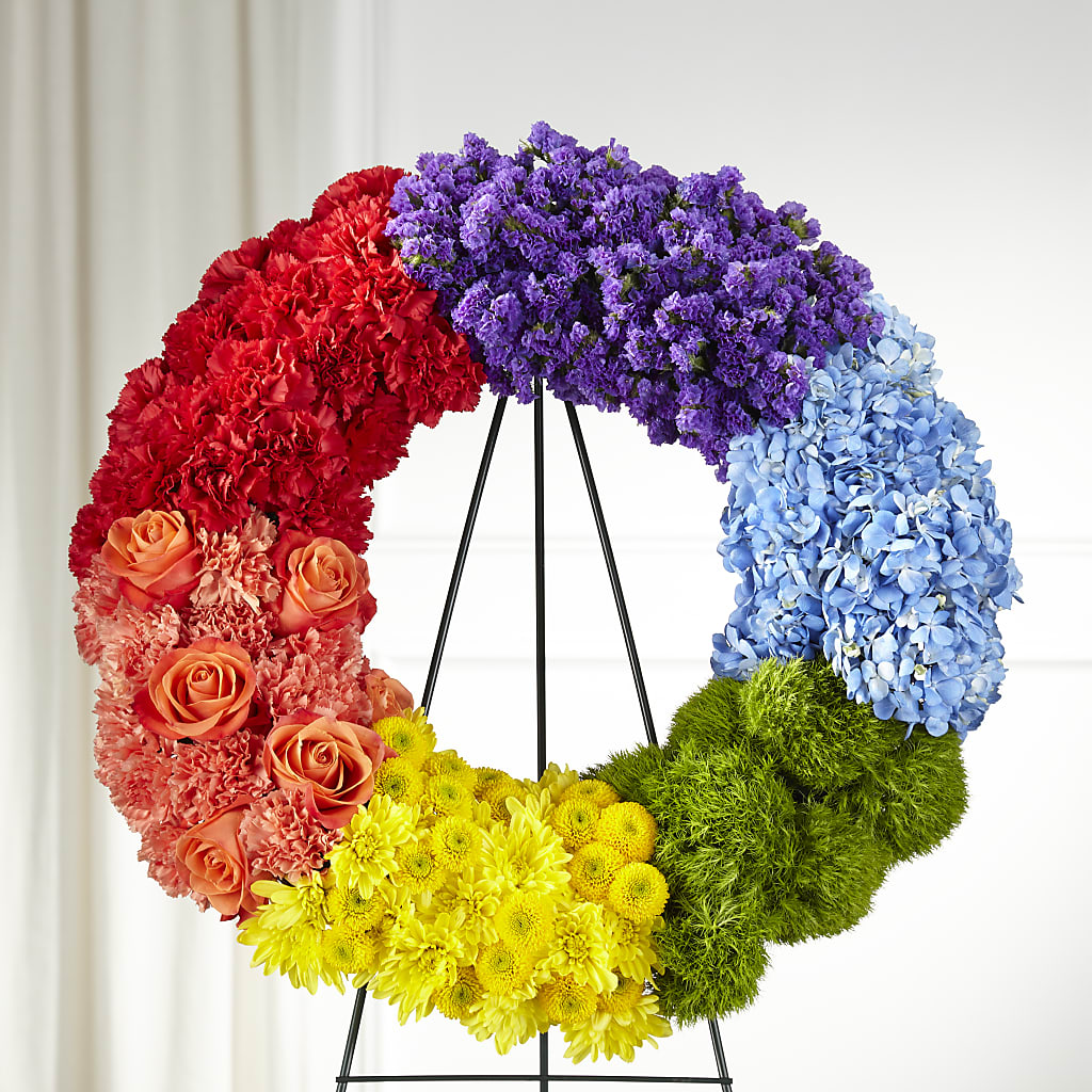 Circle of Love Wreath – Gerbes, Wichita KS