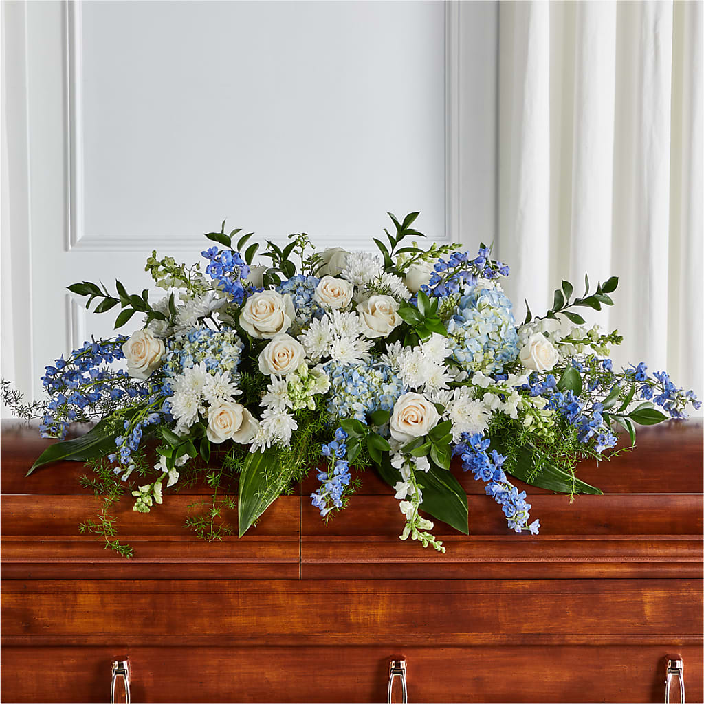 Timeless Essence Casket Spray – Gerbes, Wichita KS