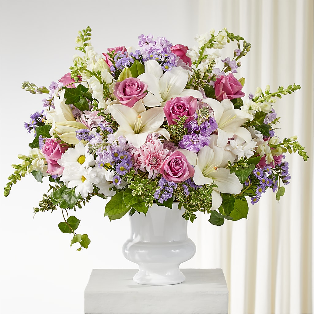 Remarkable Life Urn Arrangement – Gerbes, Wichita KS