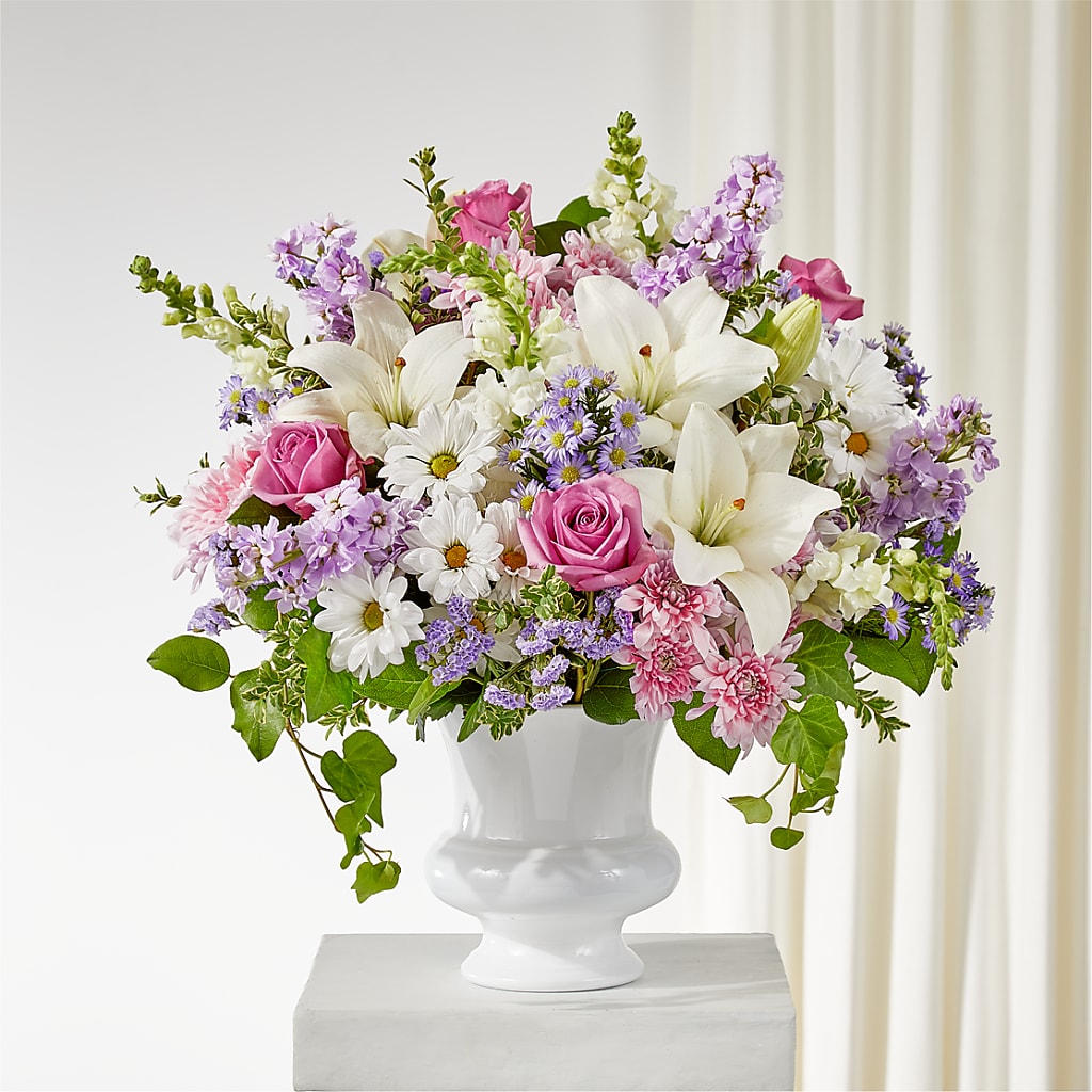 Remarkable Life Urn Arrangement – Gerbes, Wichita KS