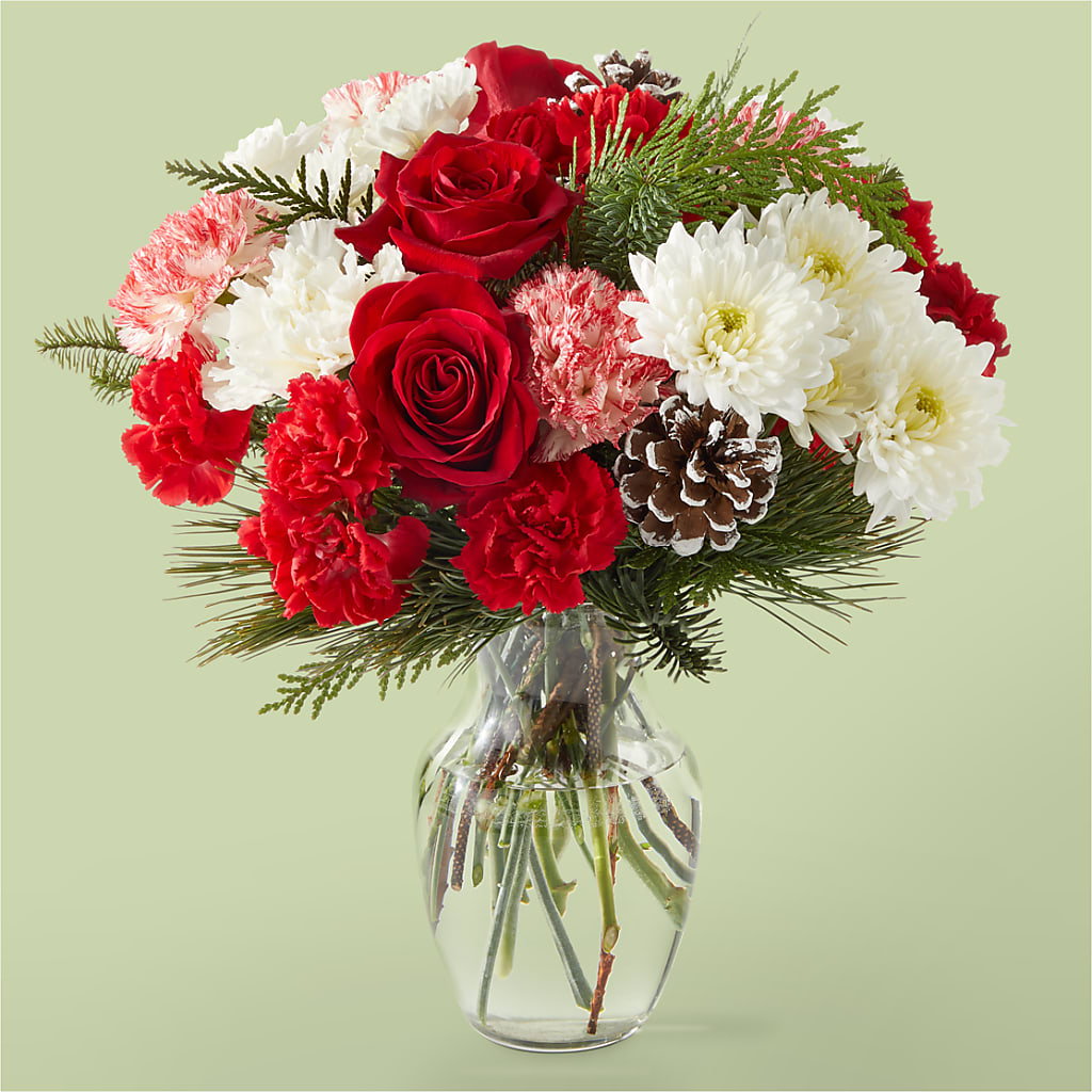 Candy Cane Lane Bouquet – Gerbes, Wichita KS