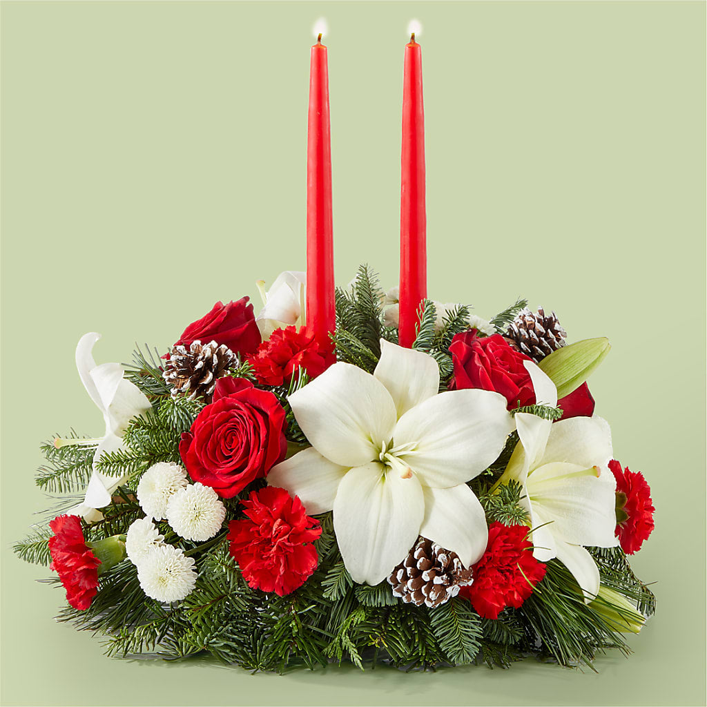 Seasonal Festivities Centerpiece – Gerbes, Wichita KS