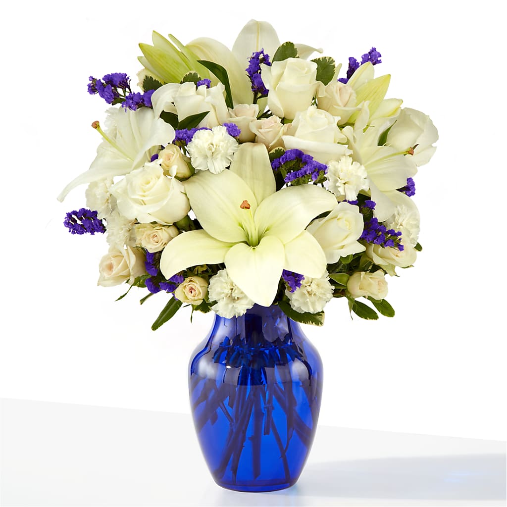 Sapphire Rush Bouquet – Gerbes, Wichita KS