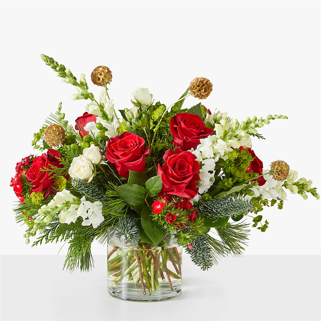 Deck the Halls Bouquet – Gerbes, Wichita KS