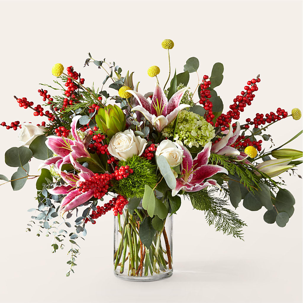 Berry & Bright Bouquet – Gerbes, Wichita KS