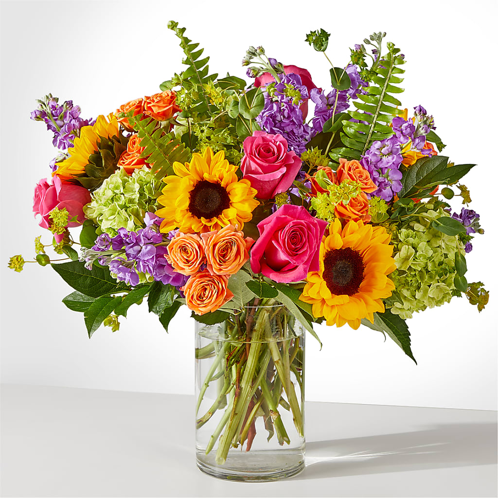 Vibrant Greetings Bouquet – Gerbes, Wichita KS