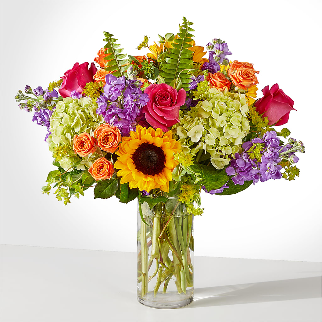 Vibrant Greetings Bouquet – Gerbes, Wichita KS