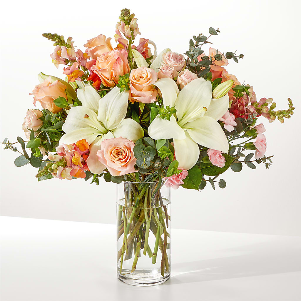Grapefruit Splash Bouquet – Gerbes, Wichita KS