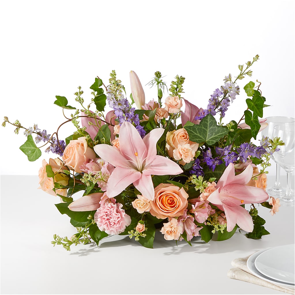 Blossom Time Centerpiece – Gerbes, Wichita KS