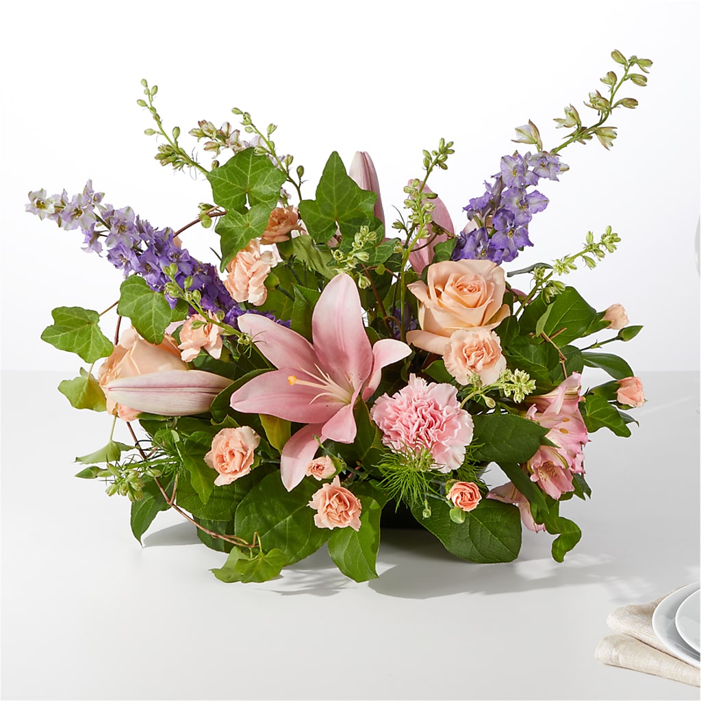 Blossom Time Centerpiece – Gerbes, Wichita KS