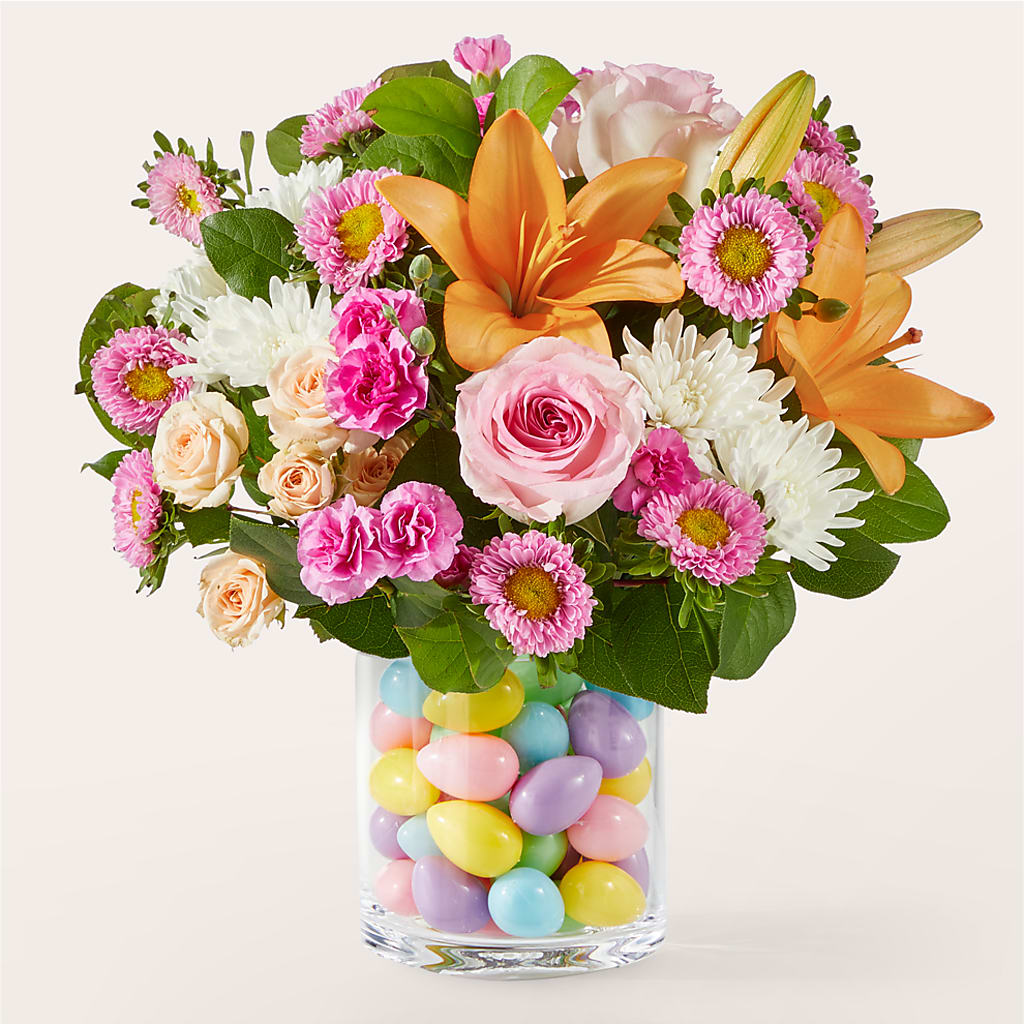Hop to It Bouquet – Gerbes, Wichita KS