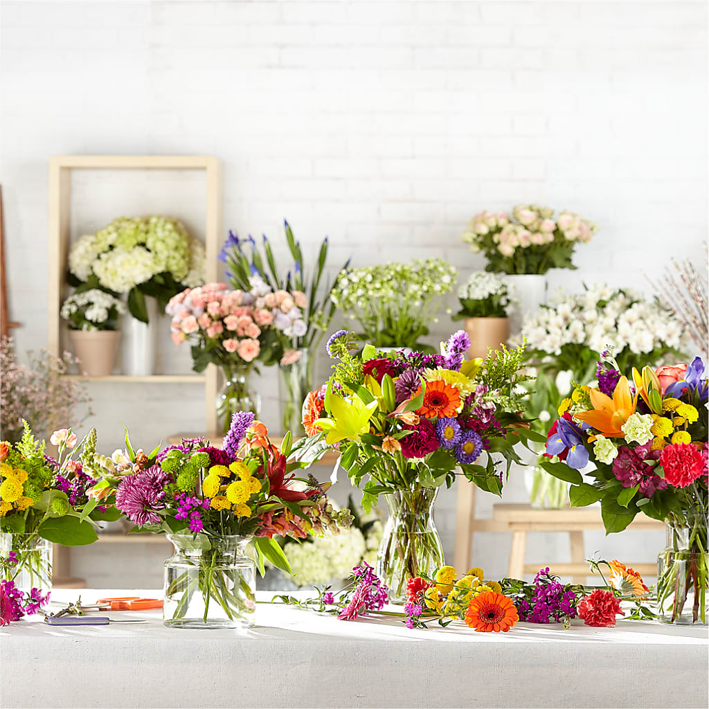Bold & Bright – A Florist Original –  Gerbes, Wichita KS