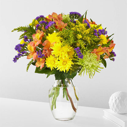 Marmalade Skies Bouquet –  Gerbes, Wichita KS